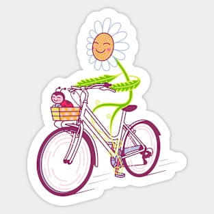 Bike ride Sticker